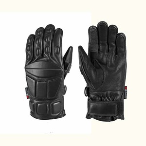 Guantes tácticos Kavaler de calidad superior, cuero suave al tacto, protección dura para nudillos, transpirable, ajustable, pantalla táctil para exteriores - Product Image 1