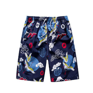 Pantalones cortos estampados de playa de calidad premium de bajo costo y nuevo diseño, pantalones cortos estampados de playa para hombre de gran venta - Product Image 1