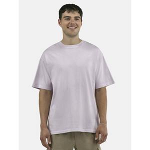 Luxe personnalisé goutte épaule 100% coton lourd surdimensionné T-shirt hommes blanc col montant lourd surdimensionné Boxy T-shirt - Product Image 6