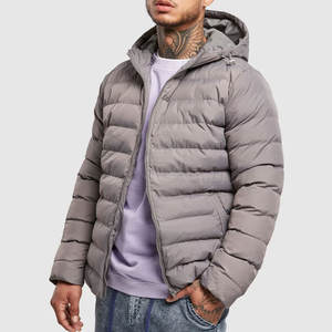 Hombres a prueba de viento OEM venta al por mayor mejor calidad Puffer Jacket 100% Nylon hecho invierno cálido Puffer Jacket - Product Image 1
