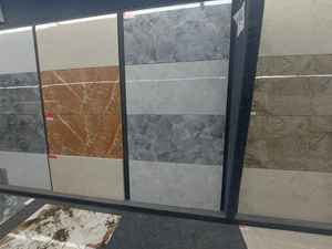 600x1200 Acabado mate sin esmaltar Antideslizante Calacatta Blanco Gris claro Losa grande Baldosas de cerámica de porcelana 60x120 Acabado - Product Image 4