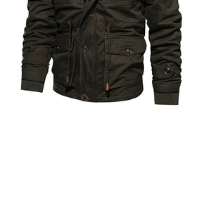 Nouvelle veste bomber pour homme au design uni et tendance, de haute qualité, légère, décontractée pour l'hiver, manches longues - Product Image 6