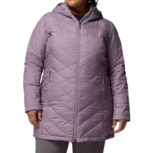 Veste matelassée en duvet grande taille, chaude, isolée, d'hiver, manteau gonflant, douce, confortable, légère, design durable, vêtements d'extérieur - Product Image 1