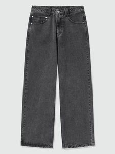 Pantalon rigide droit classique en denim brut 12oz pour homme Noir Indigo - Product Image 4