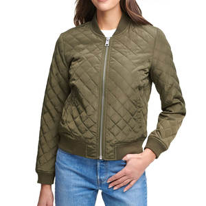 Lightweight Casual Bomber <b>Jacket</b> <b>Women</b> Custom Street Fashion Outerwear - Product Image 3