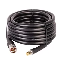Antenne omnidirectionnelle extérieure cylindrique 12 dBi pour connecteur RF, 698-2700 MHz, polarisation verticale, pour routeur cellulaire