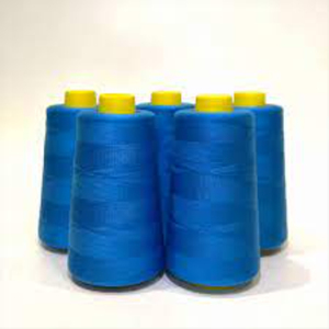 Fil à coudre KVR 100% polyester filé, fil mélangé teint en masse, DTY 150D/48F HIM Intermingle 100% FIL POLYESTER avec une bonne solidité - Product Image 3