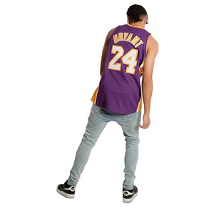 Nouvelle arrivée 2024 de haute qualité 100% polyester respirant conception personnalisée Laker maillot de basket-ball avec des couleurs différentes pour les hommes - Product Image 5