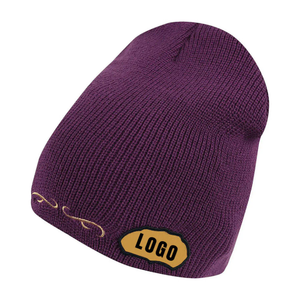 Popular Beanie para hombre Nuevo diseño de alta calidad de punto personalizado Fabricante de Pakistán Beanie para hombres - Product Image 1