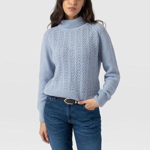 Nouvelle collection 2026 – Pulls décontractés pour femme, haut à manches longues, coupe ajustée, couleur unie, idéal pour le bureau - Product Image 2