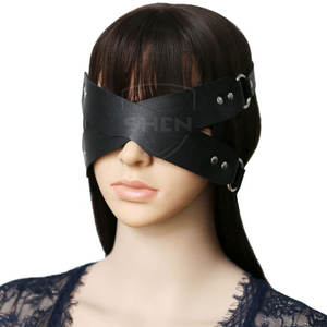 Máscara Facial de Cuero de Último Diseño 2026 al por Mayor, Diseñada para Equipos de Bondage con Ajuste Flexible - Product Image 4