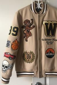 Chaqueta Universitaria para Hombre, Nueva Llegada, Alta Calidad, Personalizada con Letras de Béisbol, Diseño Personalizado, Chaqueta Bordada para Hombre - Product Image 3