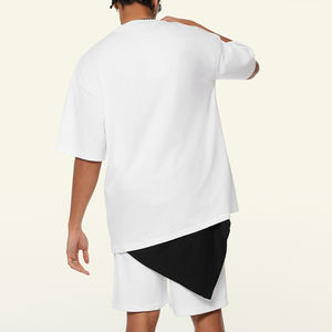 Camiseta de Algodón Lisa para Hombre, Camiseta Estampada al por Mayor de Pakistán, Camiseta Básica Extra Grande para Hombre - Product Image 3