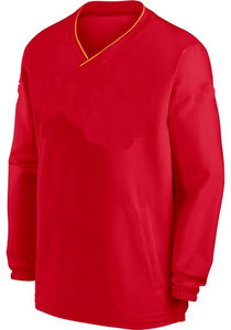 High Quality Embroidery V-Neck Pullover Golf Windbreaker Stand Collar Water Resistant Plus Size <b>Summer</b> Outdoor Windproof <b>Jacket</b> - Product Image 4