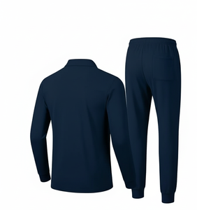 Survêtement en coton à capuche sur mesure |   Anti-bactérien et respirant |   Tissu polaire épais |   Vêtements de rue d'hiver pour hommes - Product Image 2