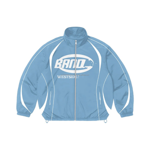 เสื้อแจ็คเก็ตวินด์เบรกเกอร์ไนลอนน้ำหนักเบาแบบยูนิเซ็กซ์ พร้อมฮู้ด ซิปพิมพ์ลายลำลอง ชุดลำลองสำหรับฤดูร้อน เหมาะสำหรับผู้ชายและผู้หญิง - Product Image 5