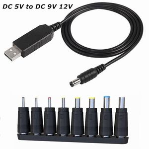 <b>USB</b> 5V <b>to</b> <b>DC</b> 9V/12V 1A Converter <b>Cable</b> with LED Display and Regulator Adapter & Connector Product - Product Image 1