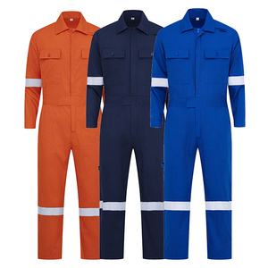 ชุดทำงานแบบชิ้นเดียวสำหรับงานหนักในฤดูร้อน ผลิตจากโพลีเอสเตอร์น้ำหนักเบา ทนไฟ มองเห็นได้ชัดเจน ระบายอากาศได้ดี และซึมซับเหงื่อ - Product Image 2