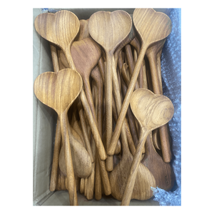 Cucharas de madera Premium de Vietnam, cucharas biodegradables compostables sostenibles perfectas para el servicio de alimentos y el mercado de exportación - Product Image 2