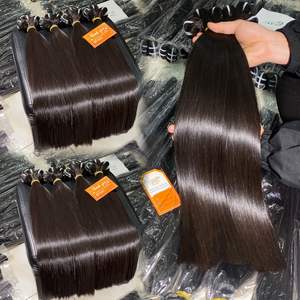 Meilleure vente 100% extensions de cheveux vietnamiens vierges faisceaux de cheveux alignés avec des cuticules droites d'os de haute qualité - Product Image 5