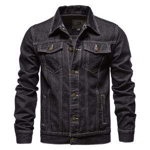 Chaqueta Vaquera de Lona Personalizada para Hombre, Antibacteriana, Transpirable, Estilo Urbano, Ropa Exterior de Moda, Lavado Vintage, Casual, OEM, ODM - Product Image 2