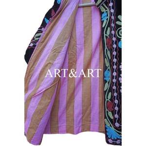 Chaqueta Acolchada Suzani de Invierno Más Popular para Mujer, Ecológica, Transpirable, 100% Algodón, Bordado Floral Suzani, Regalo Perfecto - Product Image 5