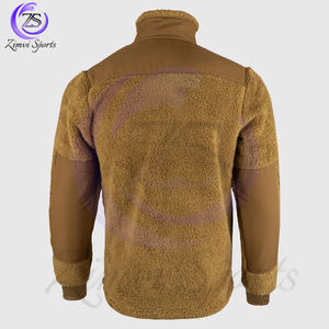 Con diseño propio, tamaño 2025, Color marrón camello, buena calidad, calidad superior, ropa de invierno para adultos, chaquetas de lana Sherpa cálidas - Product Image 4