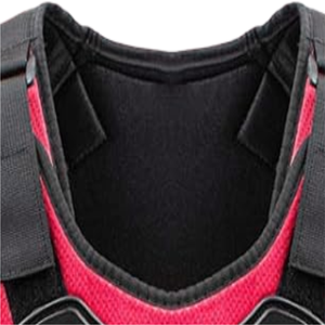 Gilet de protection thoracique pour moto et vélo de sport unisexe - Polyester/Nylon respirant, couleurs et logos personnalisables, haute qualité - Product Image 6
