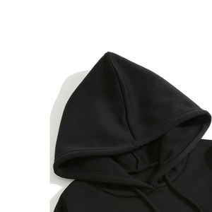 <b>Black</b> Color Made In Pakistan OEM Service Breathable Unique Design Street Wear Anti-Pilling Women's Hoodies & <b>Sweatshirts</b> - Product Image 4