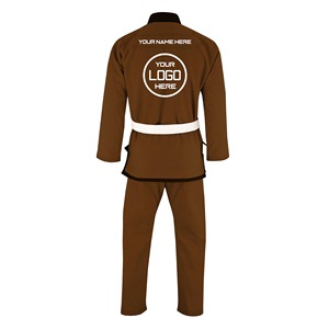 Jiu Jitsu Brésilien Gi Léger BJJ Kimono Logo Personnalisé Arts Martiaux Uniforme Durable Grappling Suit Pour La Compétition D'entraînement - Product Image 4