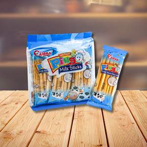 บิสกิตแบบแท่งรสครีมหวาน186กรัมซองสีฟ้า - Product Image 1