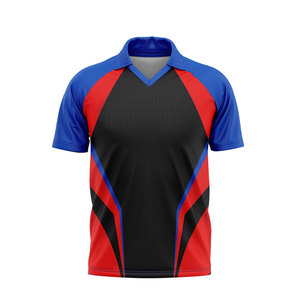 Vente en gros de t-shirts personnalisés en coton respirant, décontractés, grande taille, manches courtes, style golf, sublimation pour hommes - Product Image 1