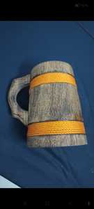 Antiguo Acacia o mango taza de cerveza de madera taza de café - Product Image 6