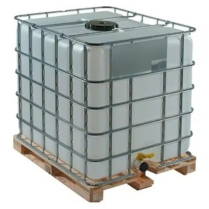 ภาชนะบรรจุ IBC พลาสติกเหลวเกรดอาหาร1000L ใช้ถังโท้ทจำนวนมาก - Product Image 5