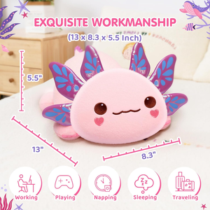 EN STOCK Peluches Douces et Mignonnes Kawaii Animaux <span class=keywords><strong>Axolotl</strong></span> Jouets Poupées Enfants Bébé <span class=keywords><strong>Axolotl</strong></span> - Product Image 4