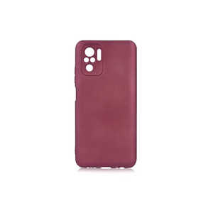 เคสซิลิโคนเน็ตซี่ ซาฟา พรีเมียร์ พรีเมียมสำหรับ Poco M5S และ X4 Pro 5G สีดัมสัน คุณสมบัติป้องกันรอยนิ้วมือ - Product Image 1
