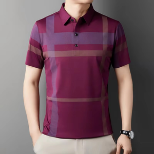 Camiseta Polo para Hombre Ryan Pro Gear, Logotipo Personalizado OEM, Tela de Algodón Transpirable, Ropa Casual, Suministro al por Mayor de Fábrica - Product Image 1