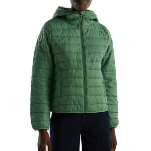 Nuevo estilo, venta al por mayor, chaquetas acolchadas de lona impresas para mujeres, chaquetas personalizadas de poliéster de la mejor calidad para adultos - Product Image 1