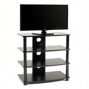 Support TV mobile noir Ciatti M2001L 60x38,8x70cm avec accessoires de gestion des câbles - Product Image 3