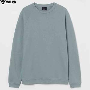 เสื้อสเวตเตอร์สำหรับผู้ชายเสื้อสเวตเตอร์แขนยาวแบบสวมหัวรุ่นพื้นฐานผ้าฝ้ายผสมสำหรับฤดูหนาว - Product Image 4