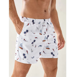 Shorts d'été pour hommes à imprimé tendance, shorts en polyester personnalisés avec poches, shorts tendance pour hommes - Product Image 6