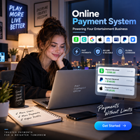 Système de paiement Cash App Chime pour agent de jeu Golden Dragon avec API de passerelle de paiement, carte ACH et paiement et versement en temps réel