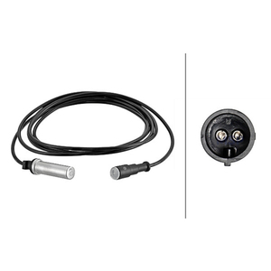 6PU230048281 - Capteur de vitesse de roue - Connecteur 2 broches - Essieu arrière gauche/essieu arrière droit - Câble : 3000 mm - MSP Export - Product Image 1