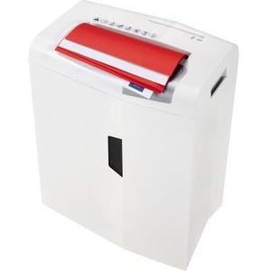 Déchiqueteuse de papier HSM Shredstar X6pro P-5 blanc/argent, découpe efficace en particules pour agrafes, pinces à papier, cartes de crédit, CD/DVD - Product Image 3