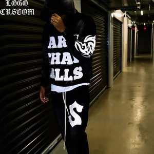 Sudadera Moderna con Apliques y Lavado Ácido, Totalmente Personalizable, Algodón Grueso, Proveedor Personalizado - Product Image 4