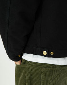 Veste de travail pour homme en toile lourde de mécanicien de travailleur en sergé d'approvisionnement d'usine de logo personnalisé - Product Image 3