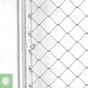 Wholesale Diamond Shape Pvc Coated Diamond Cyclone Wire mesh Fence Price Philippines