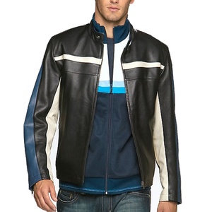 High Street meilleure qualité hommes veste en cuir véritable respirant grande taille imperméable pour la saison de printemps Style pakistanais - Product Image 1