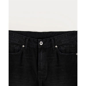 Pantalones cortos de mezclilla de verano para hombre, de alta calidad, OEM, informales, para correr, gimnasio, impermeables, con patrón sólido, de punto, 100% de algodón - Product Image 6