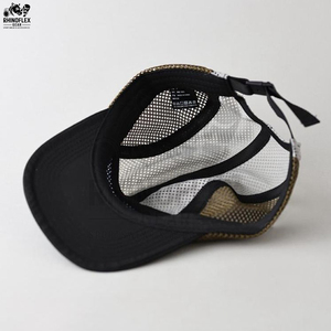 Gorra de Campamento con Cordón Ajustable, 100% Algodón, con Cierre a Presión, Diseño Triangular Perforado con Láser, en Venta - Product Image 6